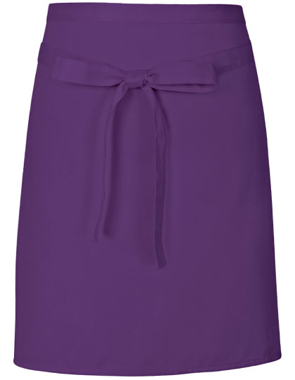 Link Kitchen Wear Pizza Apron X984 in Purple (ca. Pantone 269)