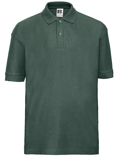 Kids’ Classic Polo Russell Z539K von Russell – Produkt- und Farbansicht für Textildruck und Stickerei