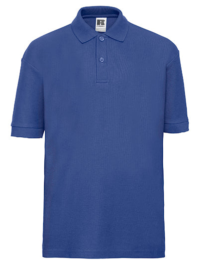Kids’ Classic Polo Russell Z539K von Russell – Produkt- und Farbansicht für Textildruck und Stickerei