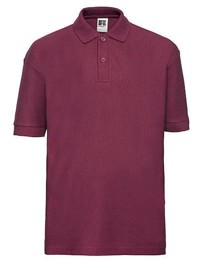 Kids’ Classic Polo Russell Z539K von Russell – Produkt- und Farbansicht für Textildruck und Stickerei