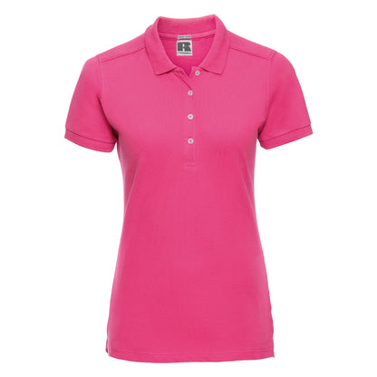 Damen Slim-Fit Stretch-Polo