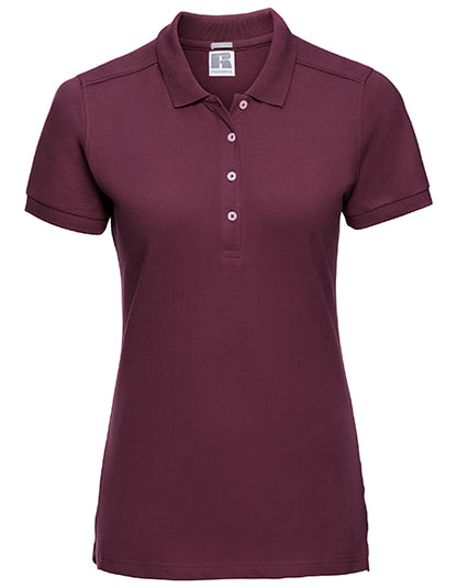 Damen Slim-Fit Stretch-Polo