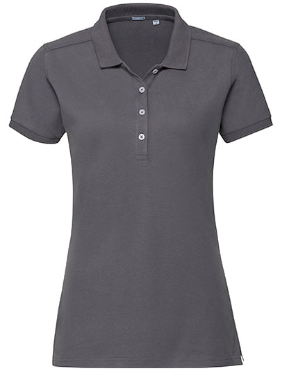 Damen Slim-Fit Stretch-Polo