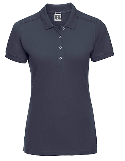 Damen Slim-Fit Stretch-Polo