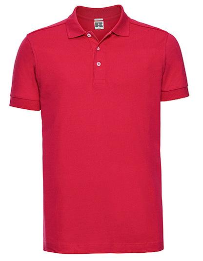 Slim-Fit Stretch-Piqué-Polo