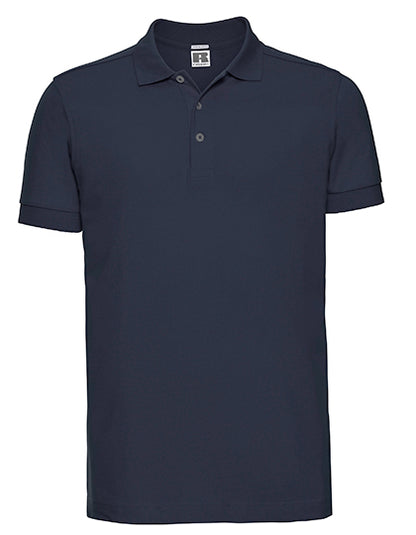 Slim-Fit Stretch-Piqué-Polo