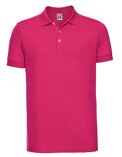 Slim-Fit Stretch-Piqué-Polo