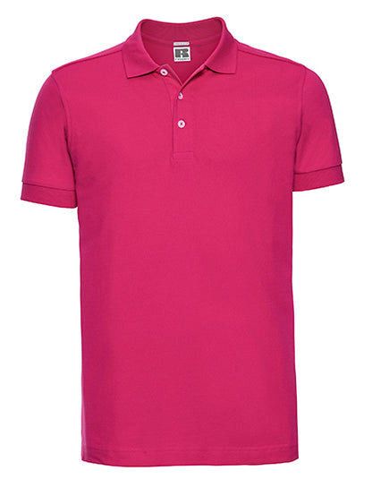 Slim-Fit Stretch-Piqué-Polo