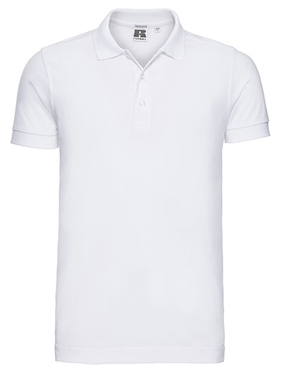Slim-Fit Stretch-Piqué-Polo