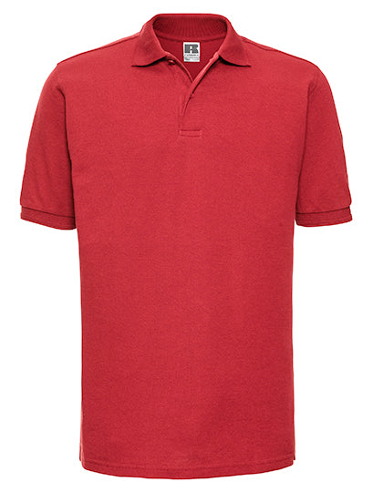Adults' Hardwearing Polo von Russell – Produkt- und Farbansicht für Textildruck und Stickerei