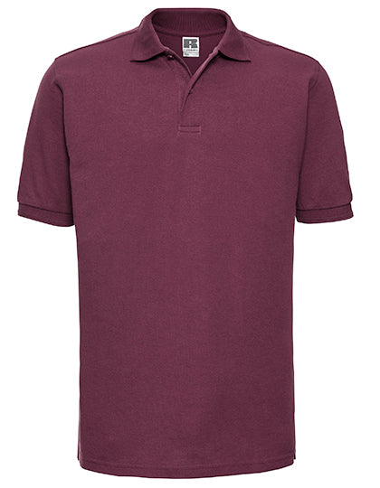 Adults' Hardwearing Polo von Russell – Produkt- und Farbansicht für Textildruck und Stickerei