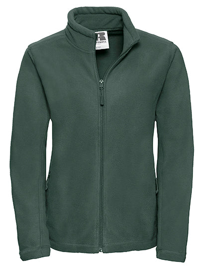 Fleecejacke aus Polyester von Russell – Produkt- und Farbansicht für Textildruck und Stickerei