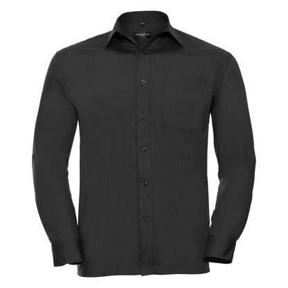 Men´s L/S Poly-Cotton Easy Care Poplin Shirt