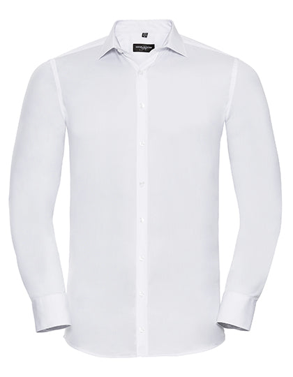 Herren Hemd Langarm von Russell – Produkt- und Farbansicht für Textildruck und Stickerei