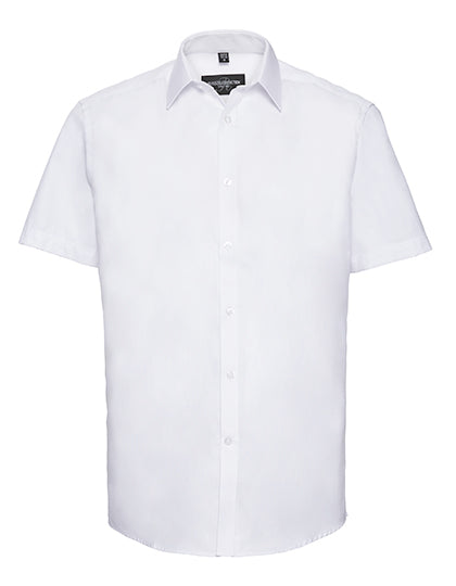 Herren Hemd Kurzarm von Russell – Produkt- und Farbansicht für Textildruck und Stickerei