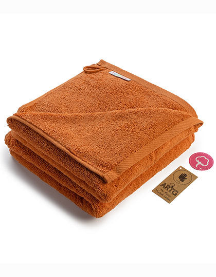 Fashion Handtuch 50 × 100 cm AR035 in Cinnamon – für Firmenlogo individualisierbar