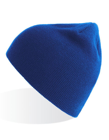 Recycelte Moover Beanie AT121 in Royal – für Firmenlogo individualisierbar