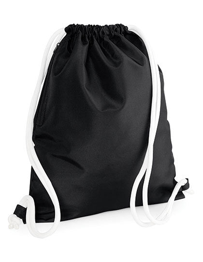 Icon Turnbeutel BG110 in Black – für Firmenlogo individualisierbar
