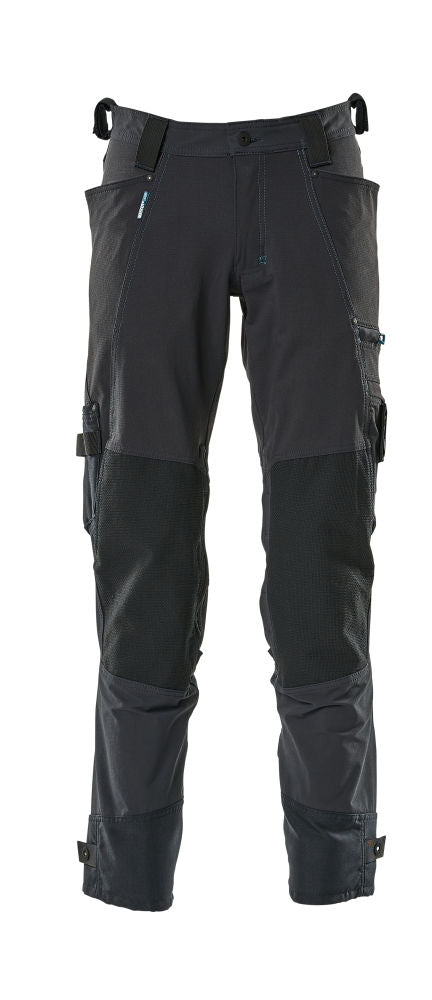 MASCOT ADVANCED Hose mit Knietaschen – 17079-311 – Farbe Schwarzblau