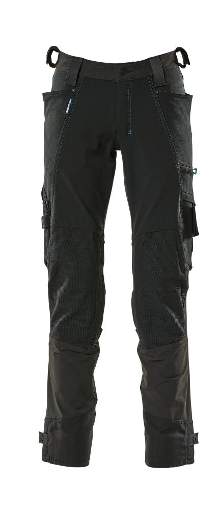 MASCOT ADVANCED Hose mit Knietaschen – 17079-311 – Farbe Schwarz