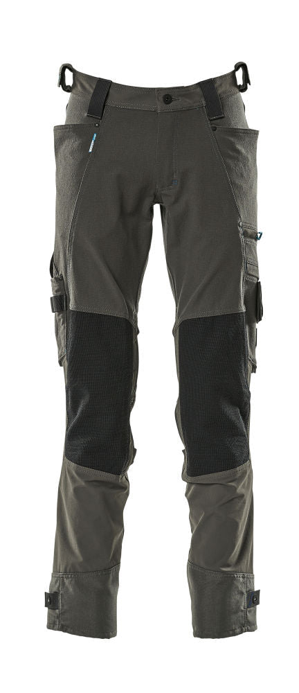 MASCOT ADVANCED Hose mit Knietaschen – 17079-311 – Farbe Dunkelanthrazit