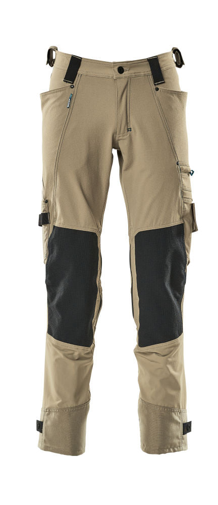 MASCOT ADVANCED Hose mit Knietaschen – 17079-311 – Farbe Hellkhaki
