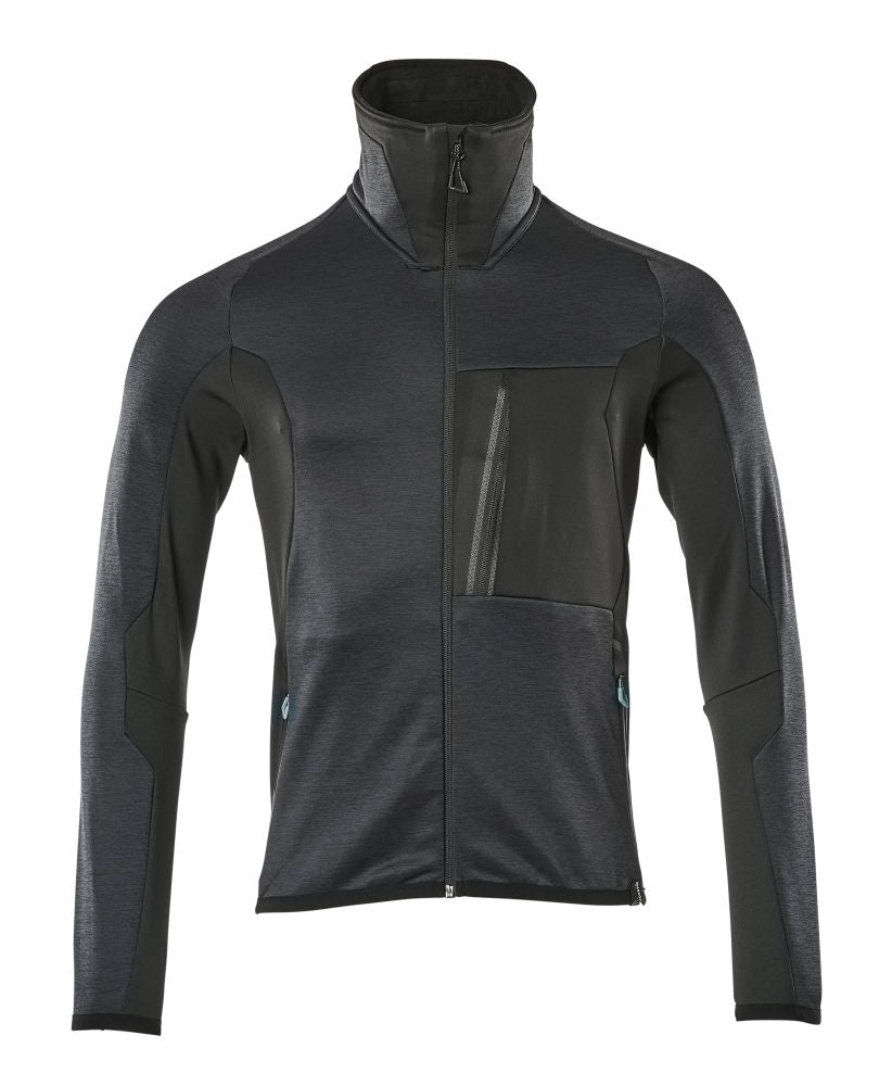 MASCOT ADVANCED Fleecejacke – 17103-316 – Farbe Schwarzblau/Schwarz