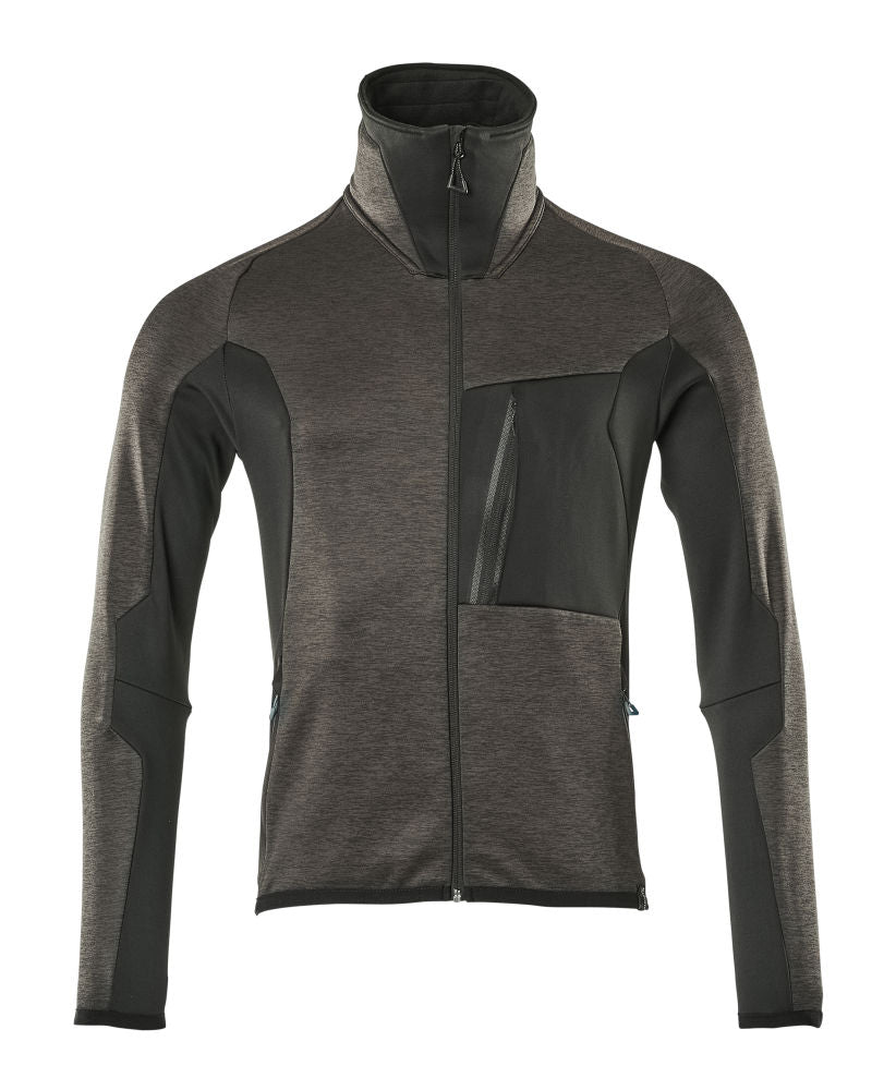 MASCOT ADVANCED Fleecejacke – 17103-316 – Farbe Dunkelanthrazit/Schwarz