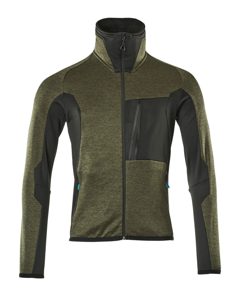 MASCOT ADVANCED Fleecejacke – 17103-316 – Farbe Moosgrün/Schwarz