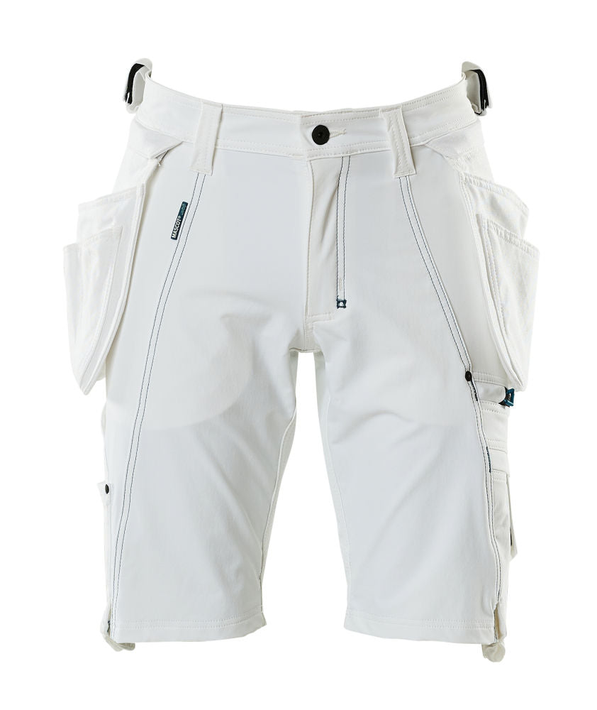 MASCOT ADVANCED Shorts mit Hängetaschen – 17149-311 – Farbe Weiß