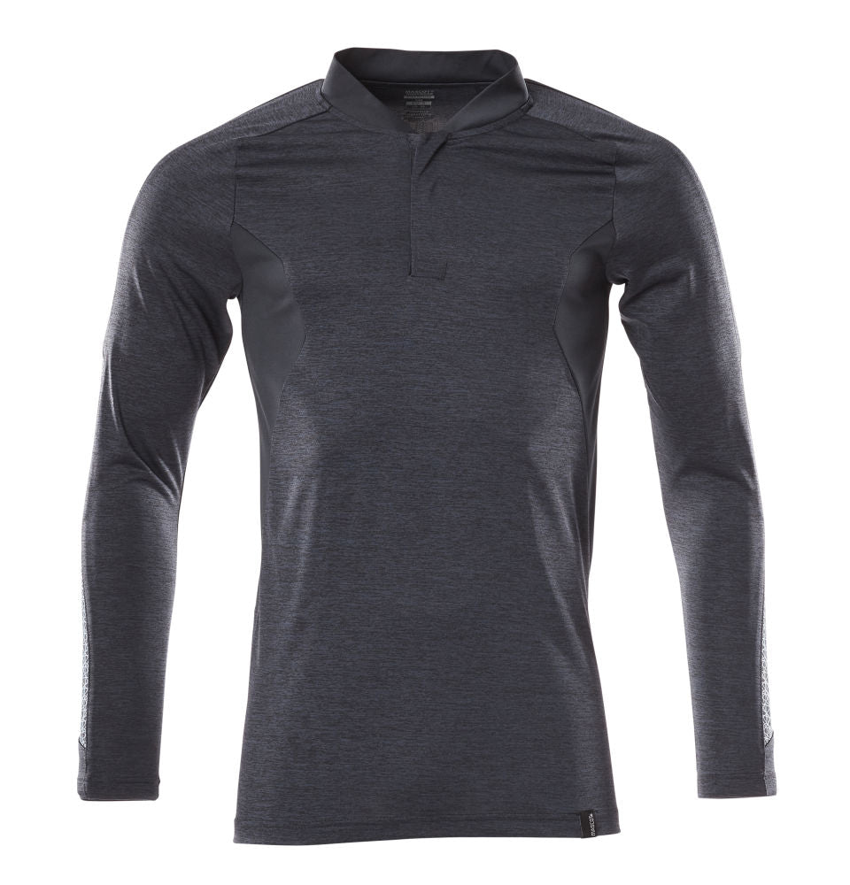 MASCOT ACCELERATE Polo-Shirt Langarm – 18081-810 – Farbe Schwarzblau
