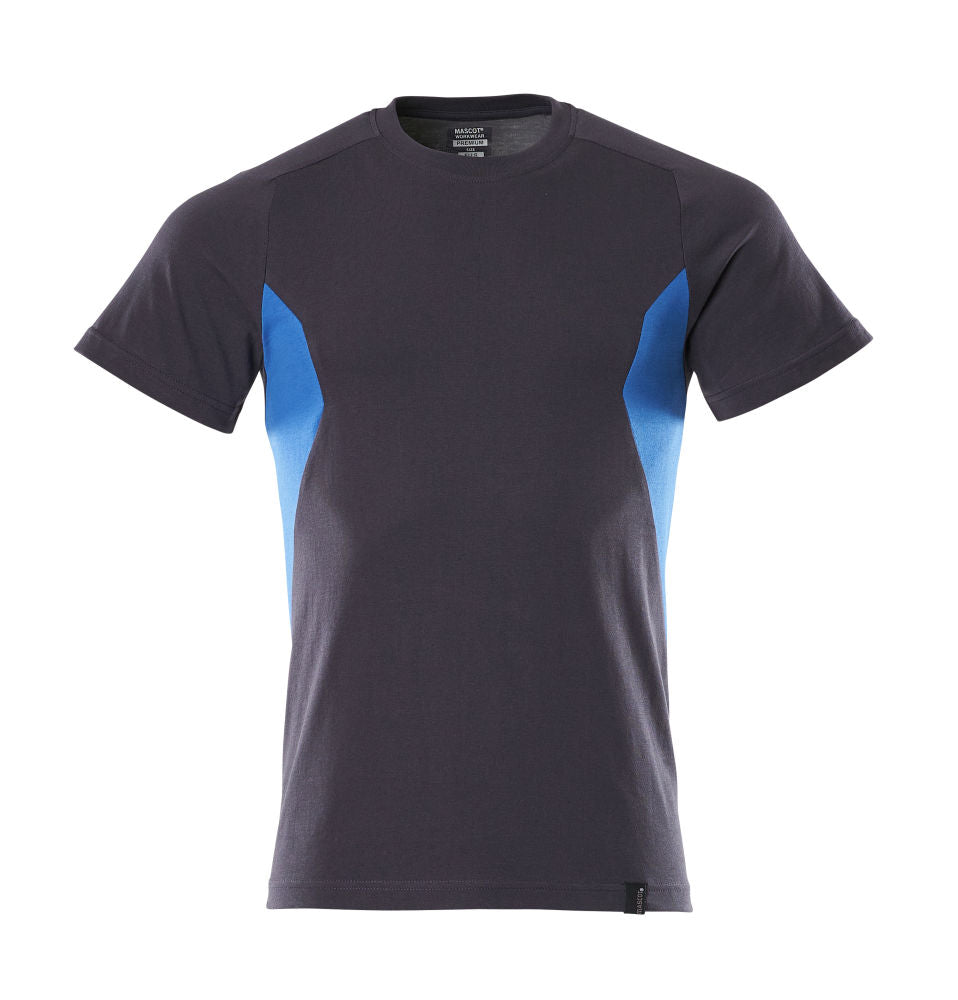 MASCOT ACCELERATE T-Shirt – 18082-250 – Farbe Schwarzblau/Azurblau