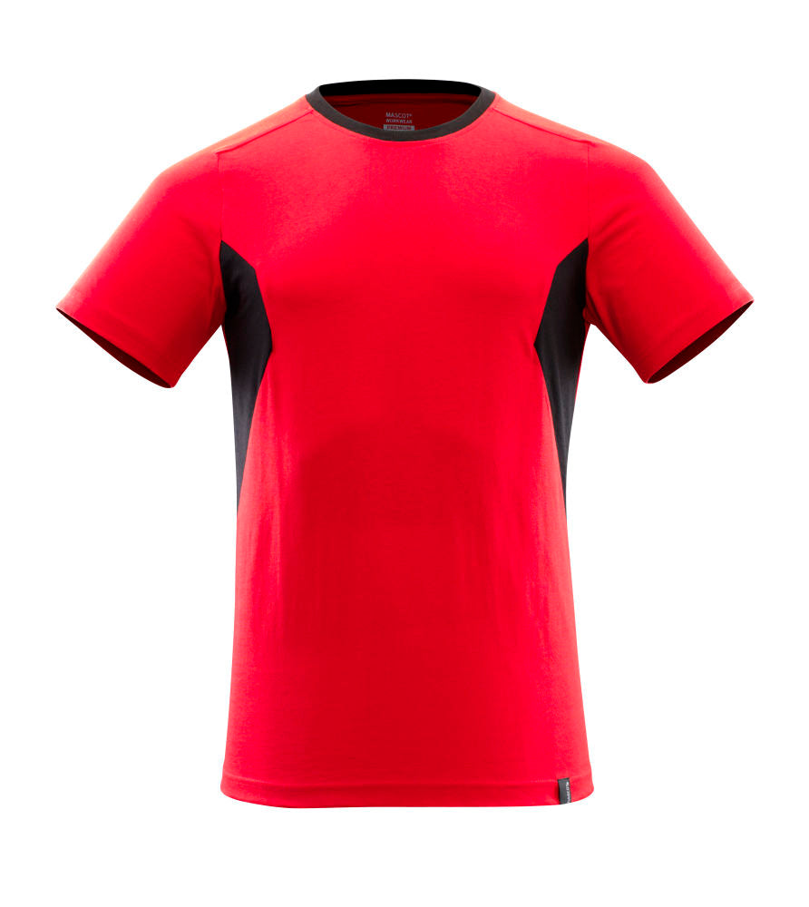 MASCOT ACCELERATE T-Shirt – 18082-250 – Farbe Verkehrsrot/Schwarz