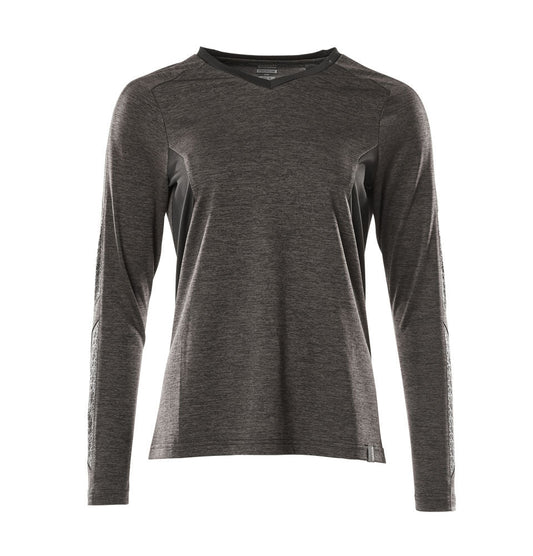 MASCOT ACCELERATE Langarmshirt – 18091-810 – Farbe Dunkelanthrazit/Schwarz