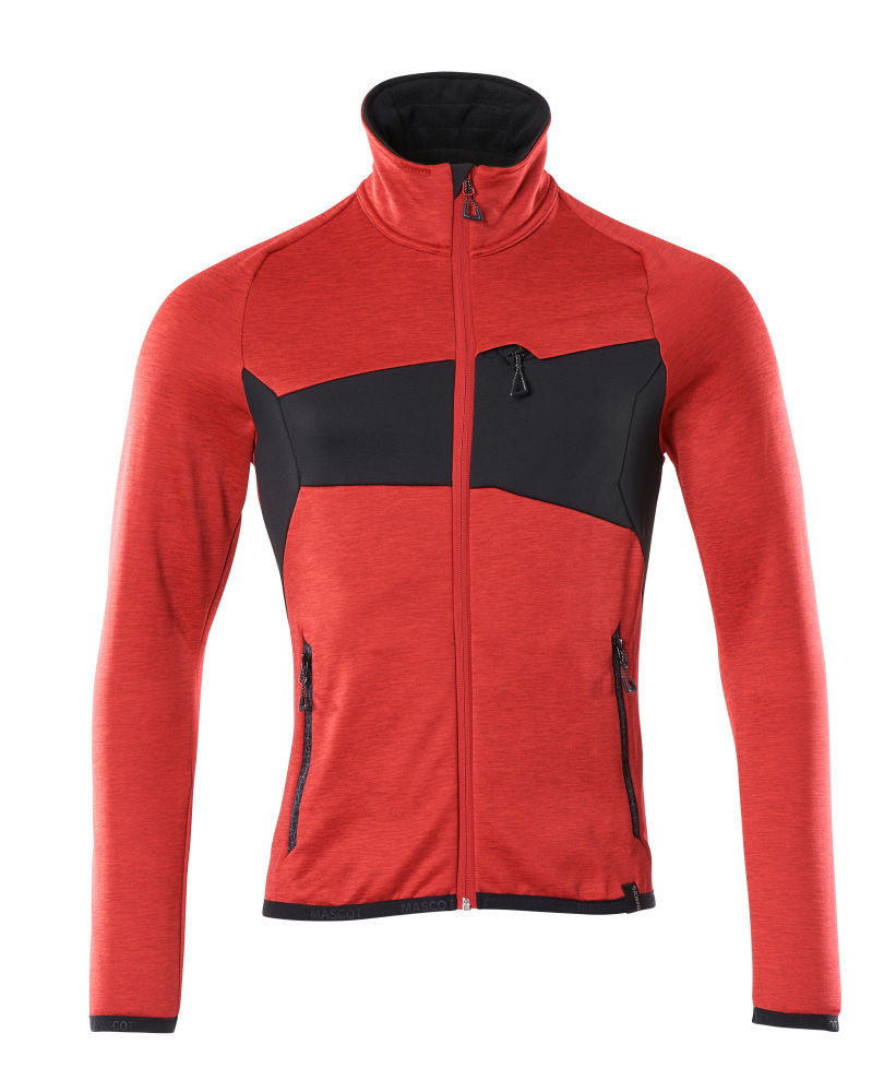 MASCOT ACCELERATE Fleecejacke – 18103-316 – Farbe Verkehrsrot/Schwarz