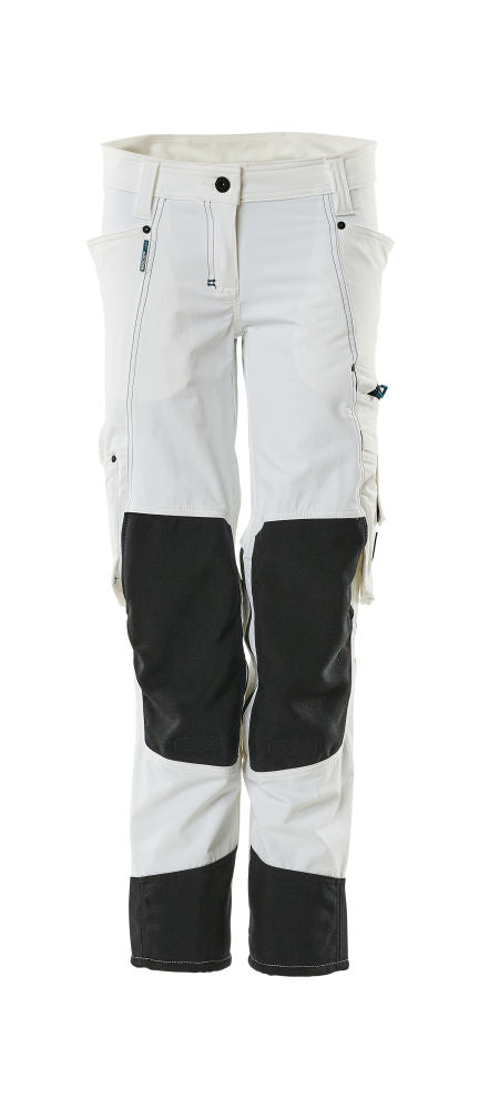MASCOT ADVANCED Hose mit Knietaschen – 18388-311 – Farbe Weiß