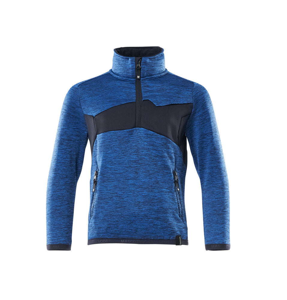 MASCOT ACCELERATE Fleecejacke für Kinder – 18903-316 – Farbe Azurblau/Schwarzblau