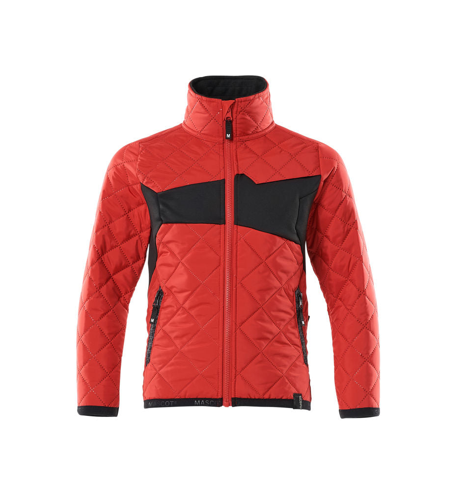 MASCOT ACCELERATE Thermojacke für Kinder – 18915-318 – Farbe Verkehrsrot/Schwarz