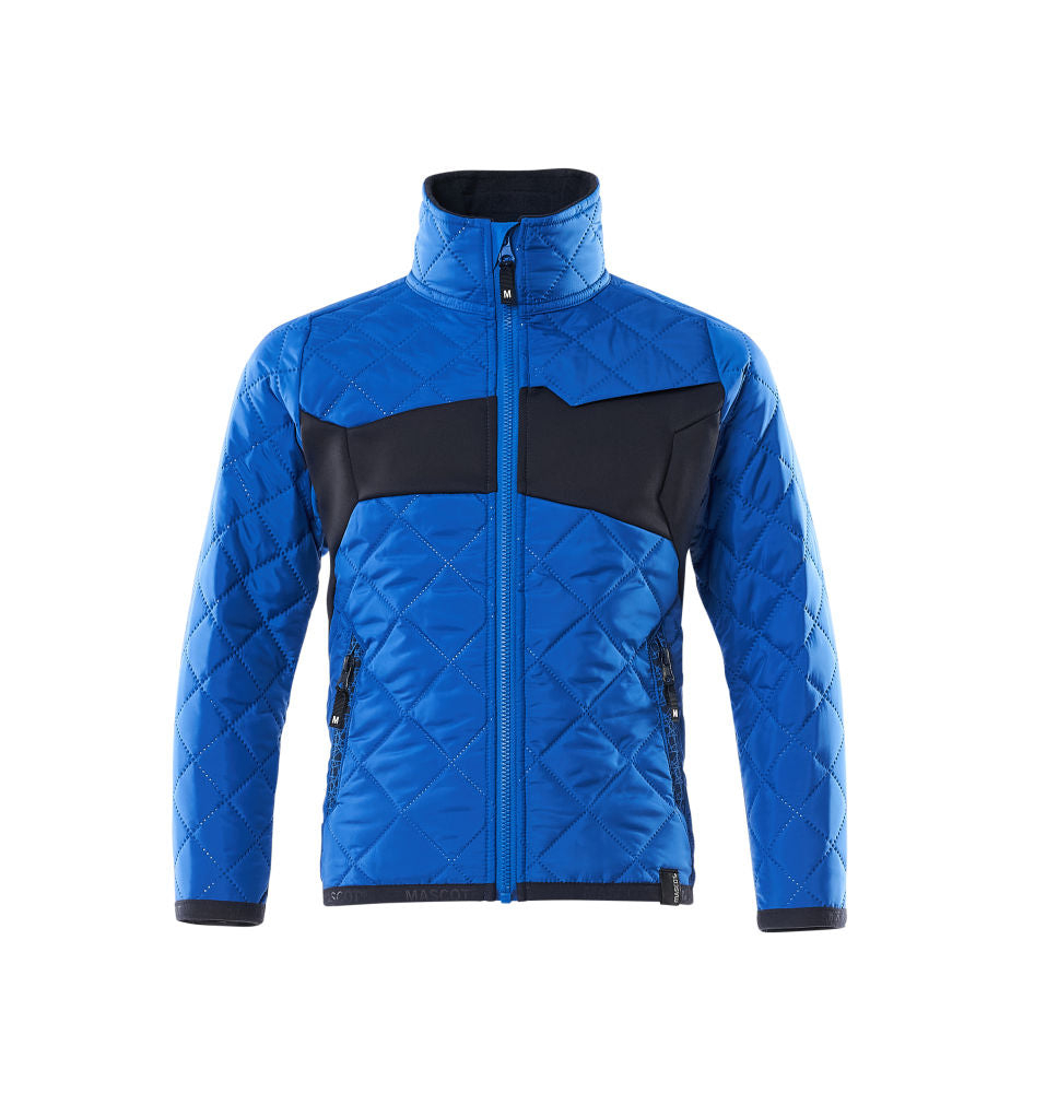MASCOT ACCELERATE Thermojacke für Kinder – 18915-318 – Farbe Azurblau/Schwarzblau