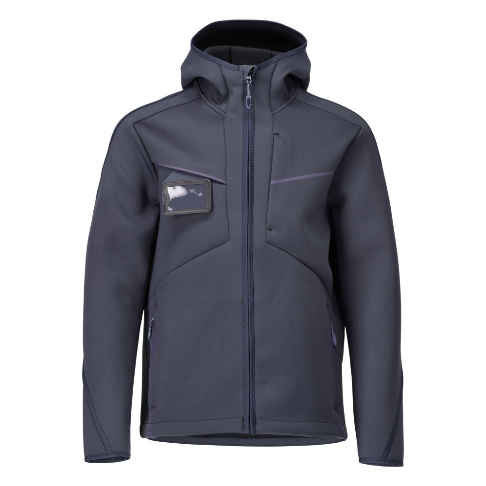 MASCOT CUSTOMIZED Softshelljacke mit Kapuze – 22086-662 – Farbe Schwarzblau