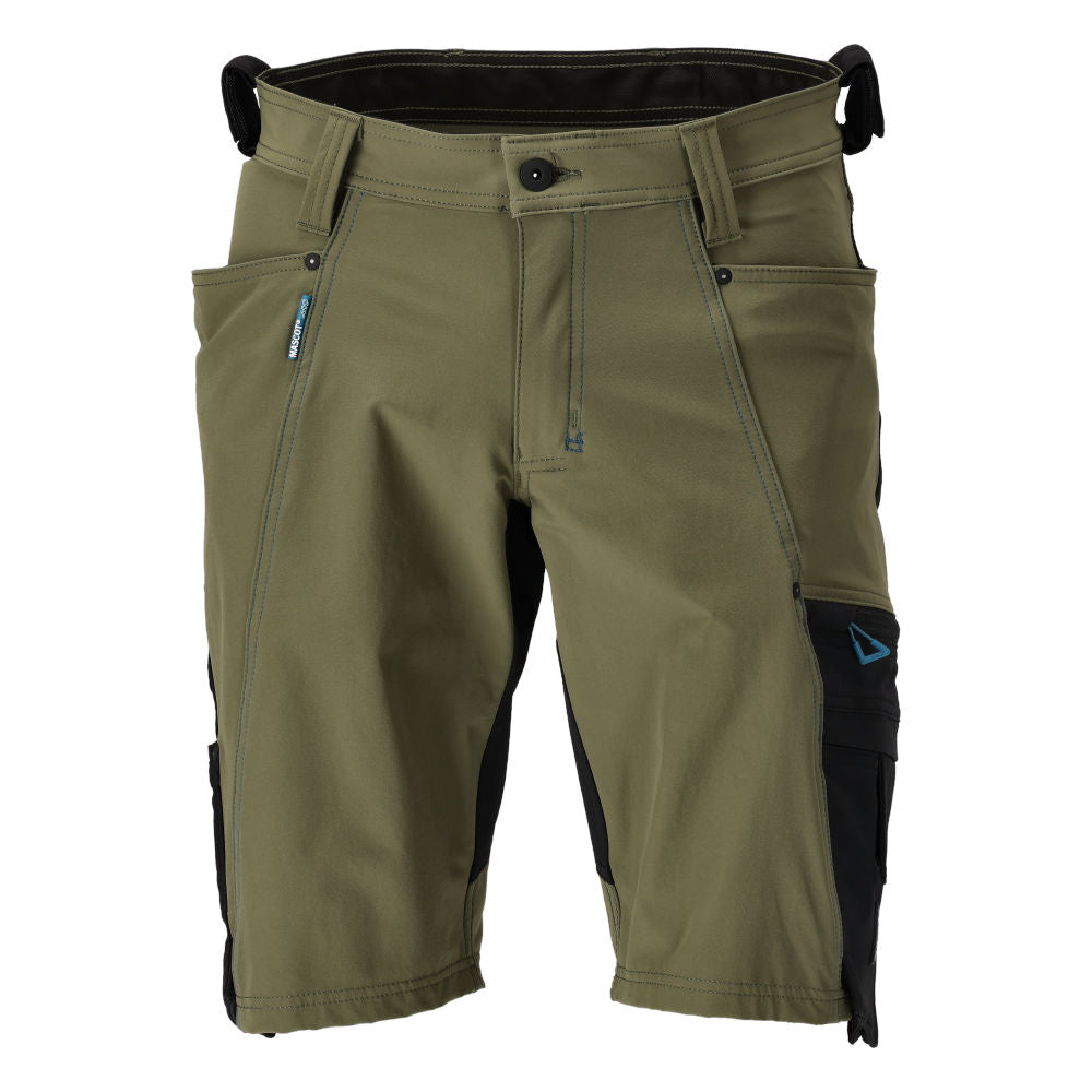 MASCOT ADVANCED Shorts – 23149-311 – Farbe Moosgrün/Schwarz