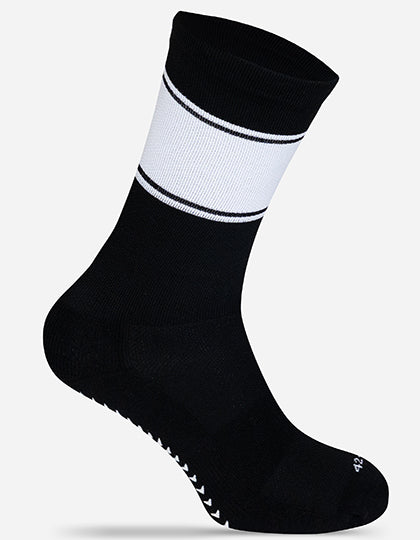 Baller-Socken Light MRS5010 in Black/White – individualisierbare Socken für Firmen und Vereine