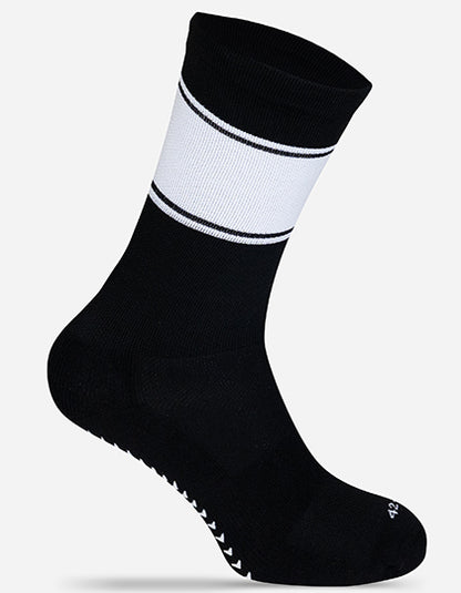 Baller-Socken Light MRS5010 in Black/White – individualisierbare Socken für Firmen und Vereine